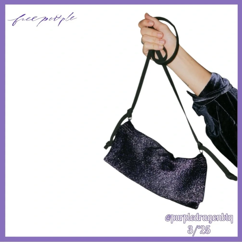 FREE PEOPLE PLUS ONE EMBELLISHED CROSSBODY BAG NWT_8